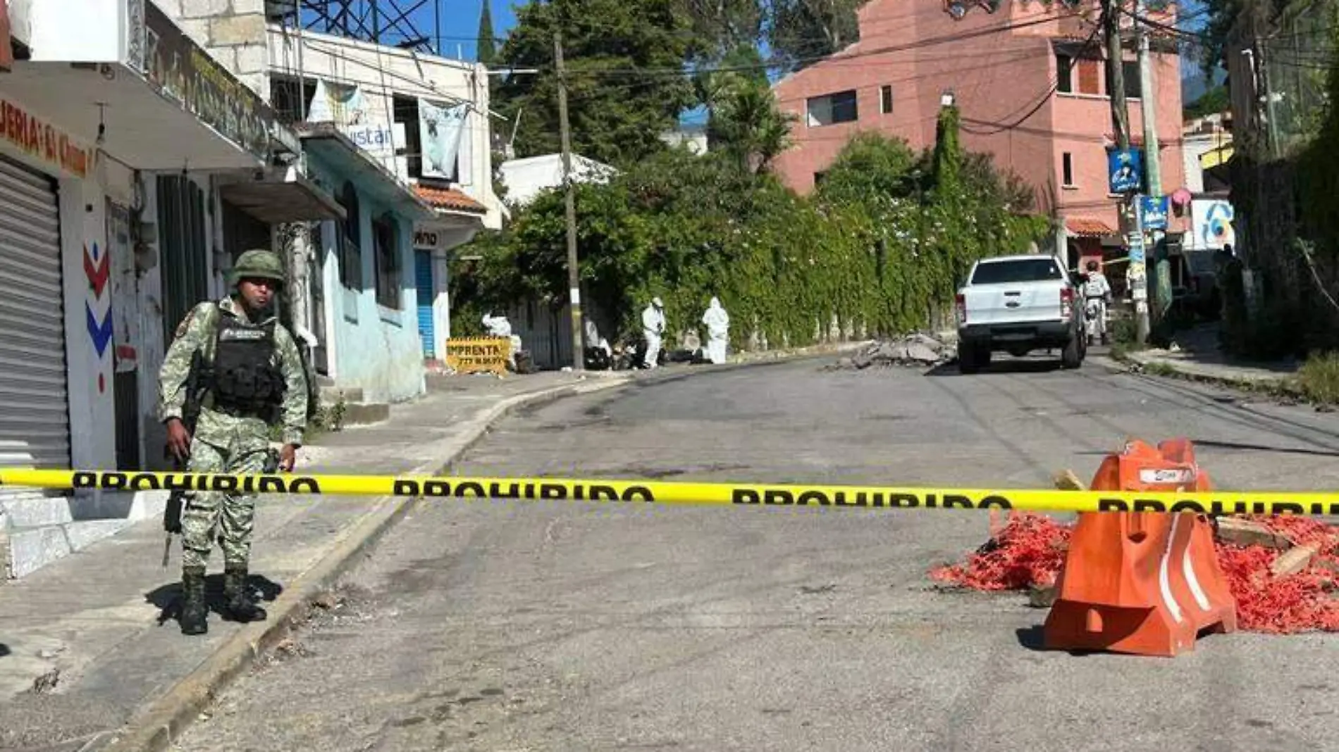 Policía muerto en avenida universidad-archivo